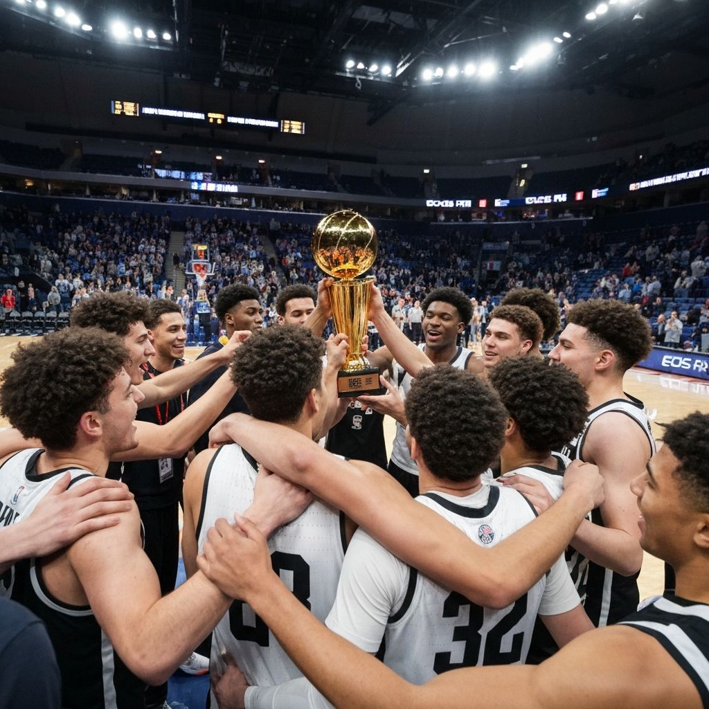 Team celebrating championship victory